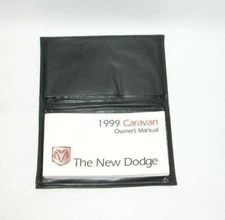 1999 Dodge Caravan Factory Original Glovebox Owners Manual Book Portfolio