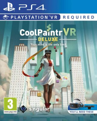 CoolPaint VR Deluxe Playstation VR benötigt PS4 TOP Zustand COOLE LACKIERUNG