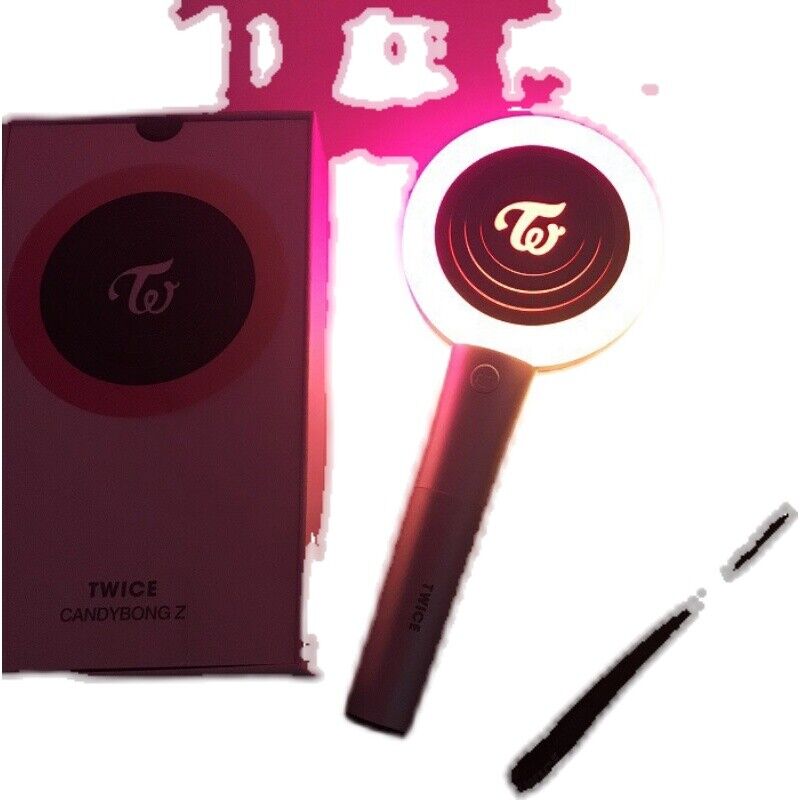 TWICE CANDY BONG Z VER2 Fans Concert Light Stick Wand Hand Lollipop LED Lamp