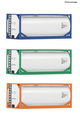 Roco H0 5216 3-Piece Set: Tank Container