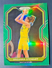 2021 Panini Prizm WNBA Breanna Stewart #85 Seattle Storm Green Insert