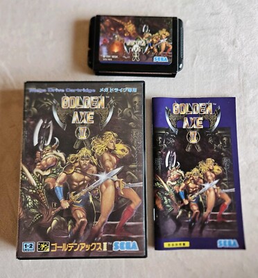 ゴールデンアックスⅡ　メガドライブ　セガ　SEGA ゴールデンアックスII メガドライブ / Golden Axe II Mega Drive
