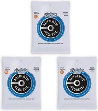 Martin 3 Pack MA545 Acoustic SP Guitar Strings Phosphor Bronze .0125-.055