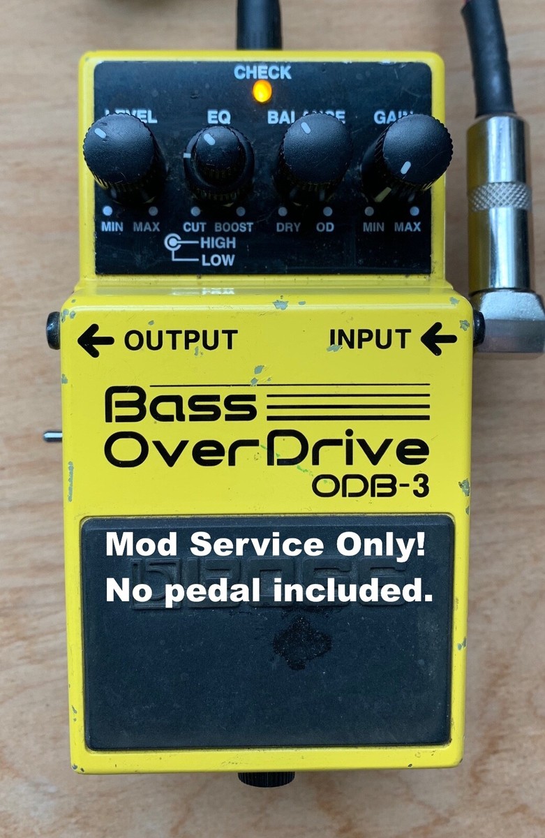 BOSS Bass OverDrive ODB-3　モディファイ品 BOSS ODB-3 オーバードライブ ベース用 エフェクター ボス ODB3