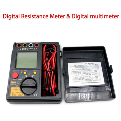 2in1 Digital Multimeter+Insulation Resistance Test Meter Megohmmeter Megger
