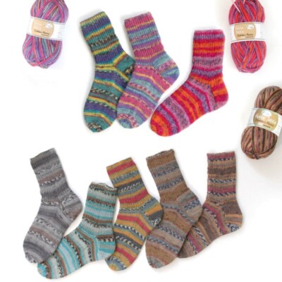 Flotte Socke 4fach Bambus-Merino 100g von Rellana - (65,00 /1kg)