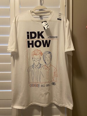 I Don't Know How But They Found Me Outlines T-Shirt 1981 Extended Play EP Large