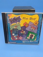 Rugrats Print Shop PC CD-Rom, Windows, 1998 Nickelodeon Vintage