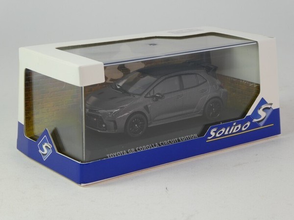 Toyota Gr Corolla Circuit-Edition 2023 Heavy-Metal Grau Solido S4314201 1:43-image
