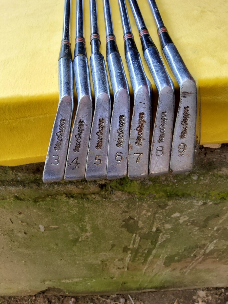 Vintage MacGregor MT Irons 3-9 Right Handed Golf Clubs | eBay