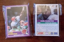 1989 Score Supplemental #397S CARL HAIRSTON LOT OF (10)