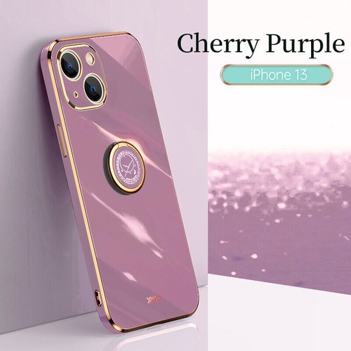 Funda para Samsung S24 S23+ S22 Ultra S21 FE Note 20 enchapado anillo soporte cubierta delgada - Imagen 16 de 19