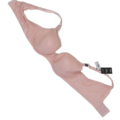Torrid Curve 42C Underwire Lined T-Shirt Bra Adj Straps 360 Bk Pink MSRP $49.50 - Picture 14 of 14