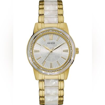 Guess Trinity Silver Dial Stainless Steel with Marble Ladies Watch W0706L3 Guess Trinity Silver Dial Stainless Steel with Marble Ladies  main image 2
