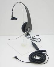 Plantronics H91 Encore Mono Voice Tube Headset w/ 2.5mm Plug for Cisco 921 922 
