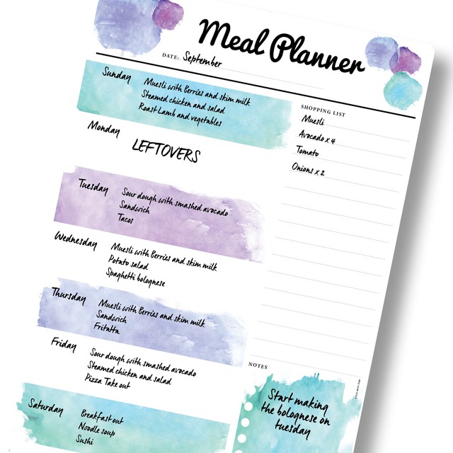 A3 Sized Magnetic Planners