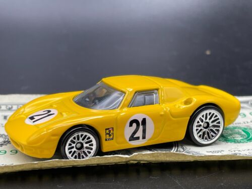 2007 HOT WHEELS FERRARI 250 LM ENAMEL YELLOW NEW MODELS -HW FERRARI 250 LM LOOSE