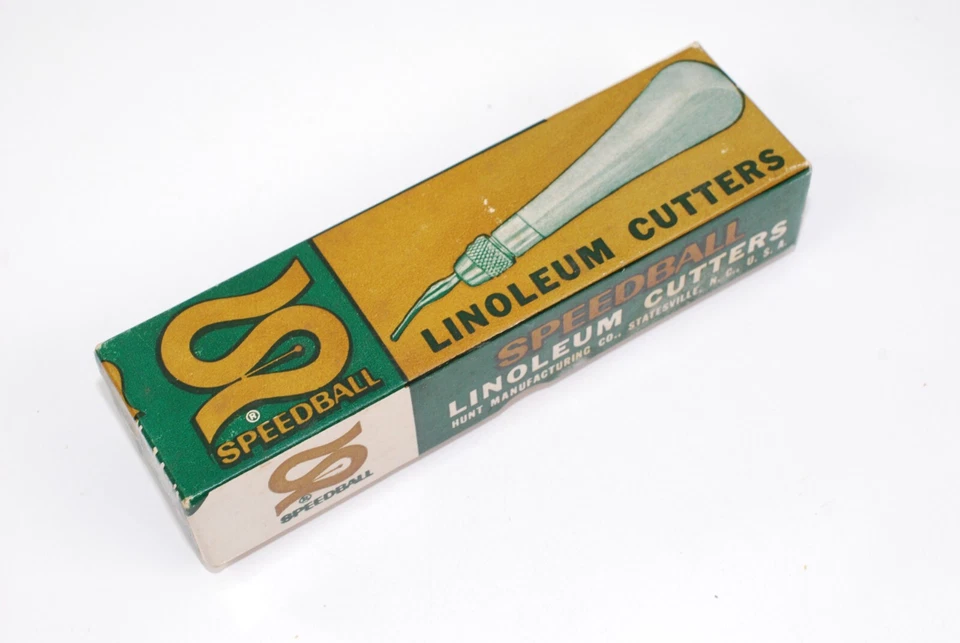 Vintage SPEEDBALL LINOLEUM CUTTER TOOL  - NOS crafting - Image 4 of 4