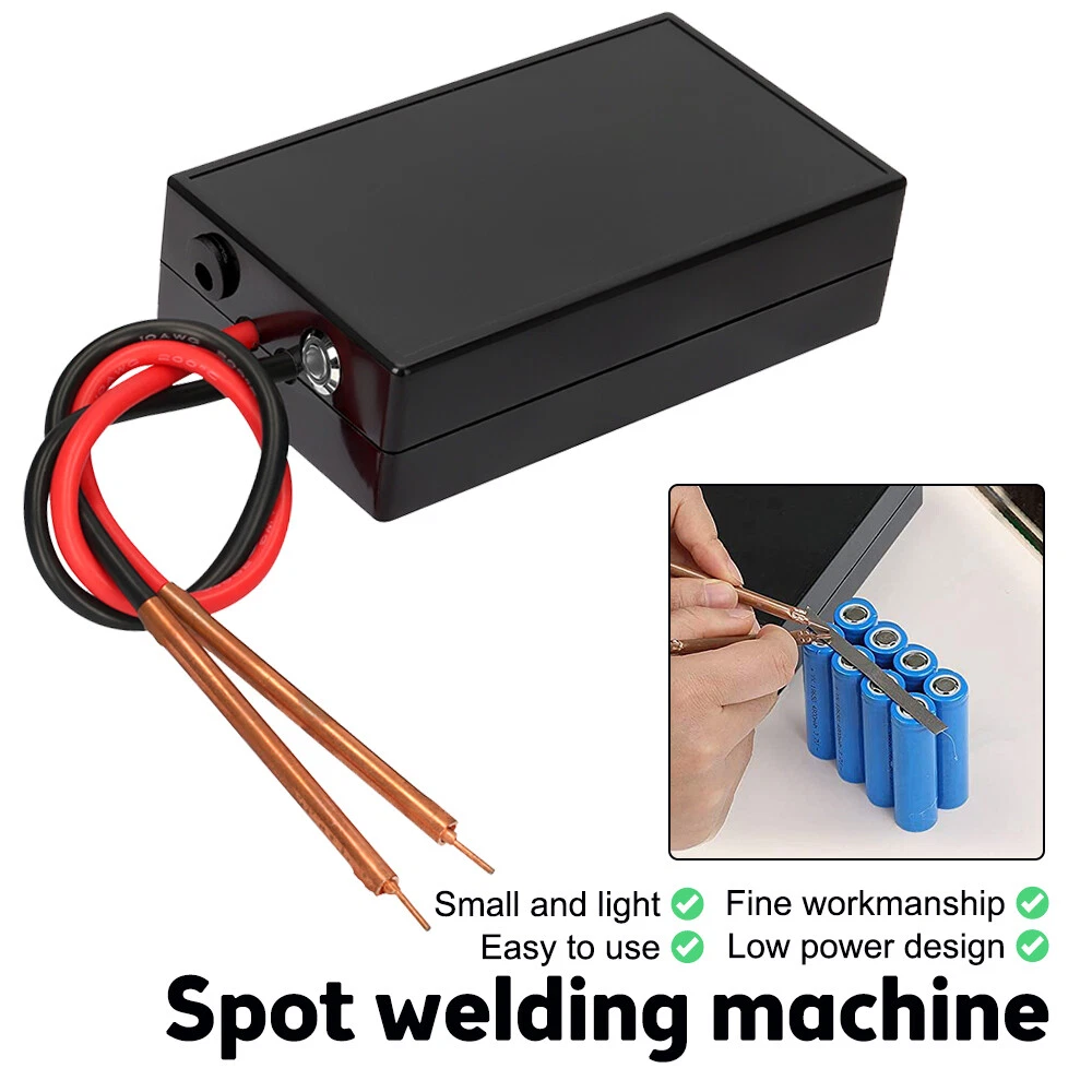 Mini spot welder for batteries outlet