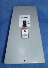 I-T-E E2N1S Type 1 100A Max Breaker Enclosure w/ ED43B100 3 Pole 100A Breaker...