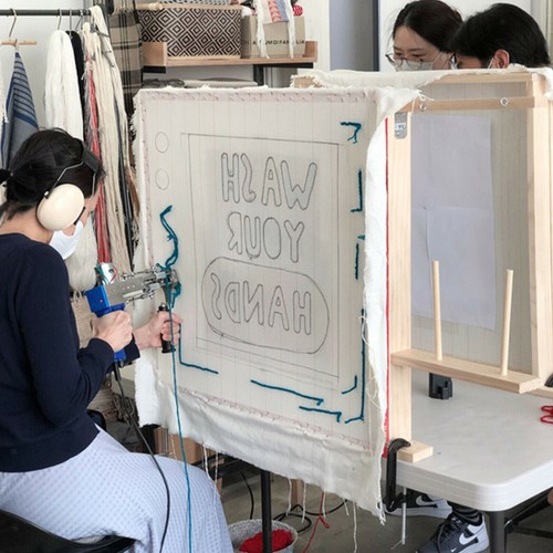 Primary Tufting Cloth Rug Backing Fabric for Using Tufting Guns Width Multisize - Picture 7 of 12