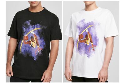 Mister Tee Herren T-Shirt Basketball Clouds 2.0 Oversize Tee black Oberteil XS-X