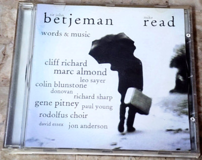 Words & Music - Withdrawn Sir John Betjeman (CD, 1998) (CDLP) Promo