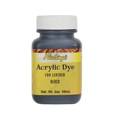 Fiebing's Acrylic Leather Dye 2oz / 59ml - Flexible Permanent Staining Dye
