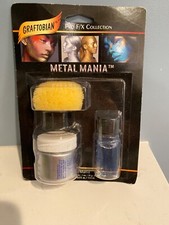 graftobian metal mania silver body paint. Kit comes with sponge and magic set. 