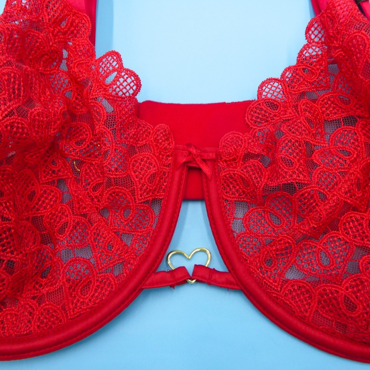 新品 Victoria’s Secret Push-Up Bra 36DDD Victorias Secret Push Up Bra 36DDD Red Without Padding Dream