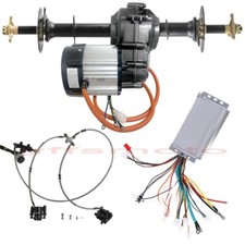 30" Differential Rear Axle Kit 48V 1000W Motor Controller for 4 Wheeler ATV Quad