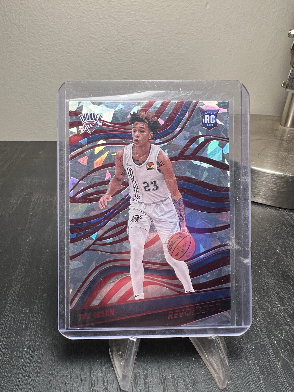 2021-22 Revolution Basketball Tre Mann Rookie #138 Chinese New Year - Thunder