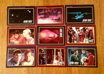 1991 Impel Star Trek 25th Anniversary Series 1 Trading Cards U-pick