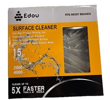 EDOU Direct Pressure Washer Surface Cleaner 15",Stainless Steel, 2,000-4000 PSI