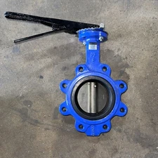Smith-Cooper® 0160LSEL040 160 Lug Style Butterfly Valve, 4 in