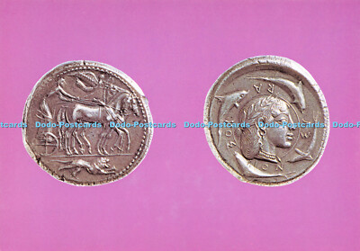 D179819 British Museum. Demareteion Decadrachme. von Syrakus. Sizilien. 5. Jh.