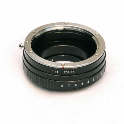 Tilt Tilted Canon Lens To Fujifilm X-Mount X-E3 X-Pro2 X-T3 X-T10 X-T20 Adapter