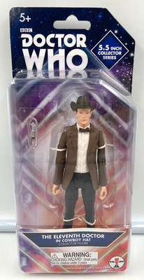2012 BBC Doctor Who The Eleventh Doctor in Cowboy Hat Collector Figure