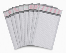 Poly Bubble Mailers Cushion Shipping Envelopes Self Adhesive Mailers Bags Gray