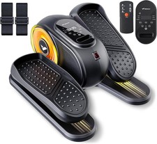 MERACH Mini Ellipsentrainer Untertisch Crosstrainer 12 Stufen Leise Tragbar