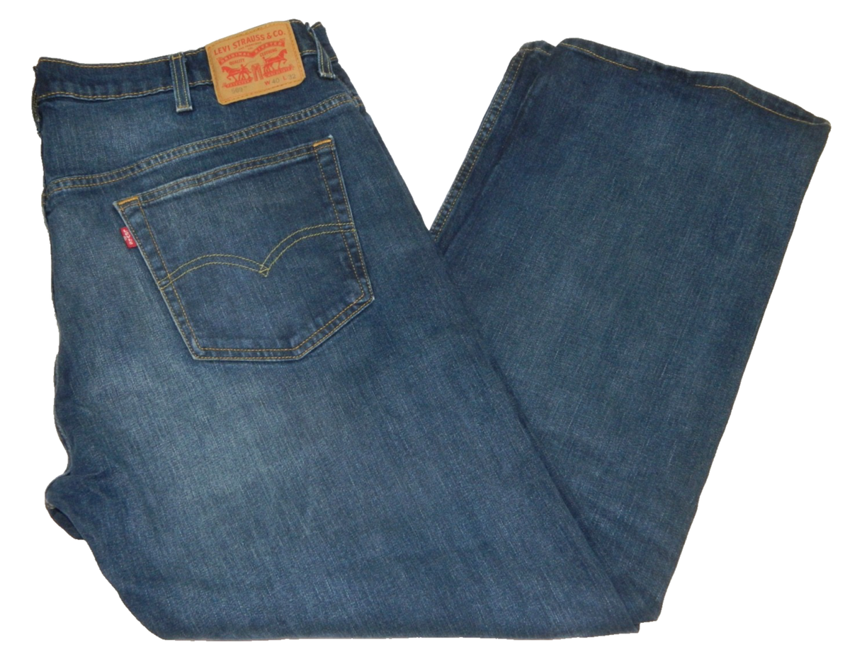 Levis 542 Flare Low Rise Jeans Womens Plus 20 Blue Denim Flap