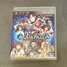 ATLUS AquaPazza: AquaPlus Dream Match PS3 Manual Included Fighting T 2013