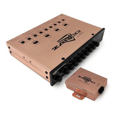 Zapco ASP-Q2 7 Band Parametrische Entzerrung EQ/Crossover