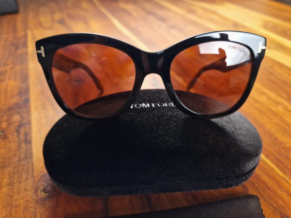 Original Tom Ford Luxus Damen Sonnenbrille Wallace TF 870 54#20 neuwertig - Bild 2 von 4