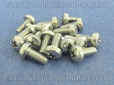 25 PACK FRONT PANEL SCREW FOR WASCOMAT W73,123,183 PART# 132742