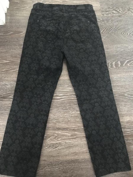 Women Gerry Weber Trousers Black Cotton 38 / M /