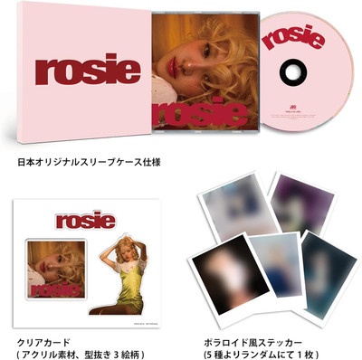 BLACKPINK ROSE ROSIE rosie CD Japan Limited Edition From Japan F/S
