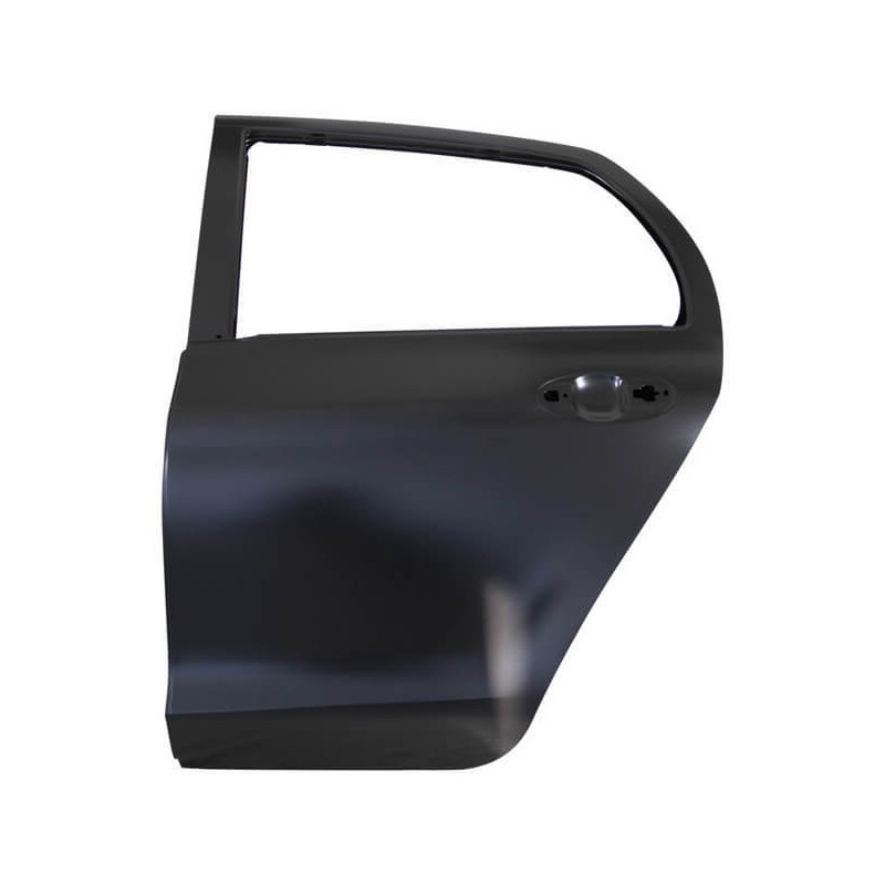 Porte arrière gauche à peindre Toyota Yaris 2 de rechange 2006-2011