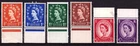 GB 1957 1st Graphite Line Set of 6 MNH SG 561/566 Cat.£14