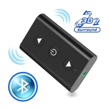 Bluetooth 5.0 Audio Transmitter Receiver 3.5mm AUX Adapter for Amplifier Stereo
